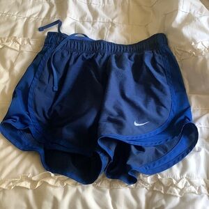 Nike blue shorts